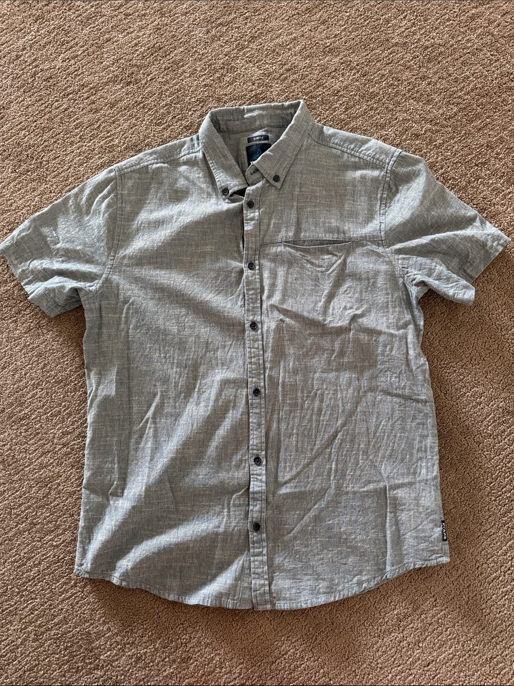 Men's Prana Short Sleeve Button-Down